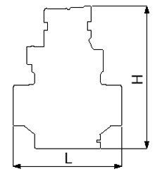 Dimensional drawing：GP-1210T