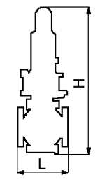 Dimensional drawing：GD-7B