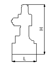 Dimensional drawing：DP-10C