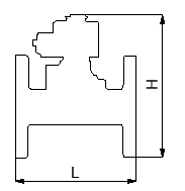 Dimensional drawing：DP-13