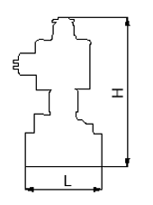 Dimensional drawing：DP-12CD