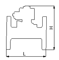 Dimensional drawing：DP-14