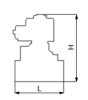 Dimensional drawing：DP-15