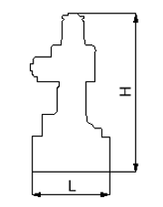 Dimensional drawing：DP-15C