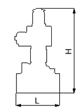 Dimensional drawing：DP-16C