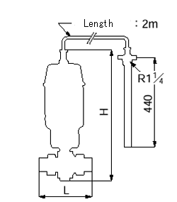 Dimensional drawing：OB-1G