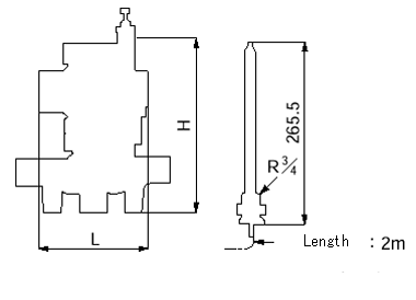 Dimensional drawing：OB-2000