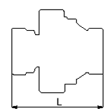 Dimensional drawing：UB-1