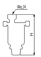 Dimensional drawing：TA-16