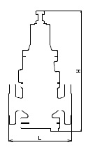 Dimensional drawing：GP-1000HEN